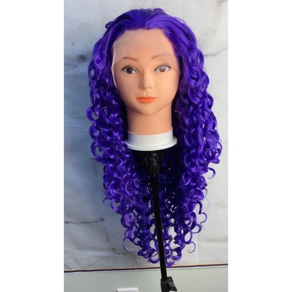 Purple Wig,Violet Purple Wig - Picture 10 of 10